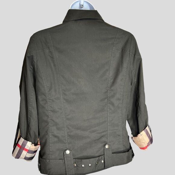 Women’s Zoompy Jackets & Coats | Black Jacket | Color: Black/Tan size Medium - Picture 3 of 8